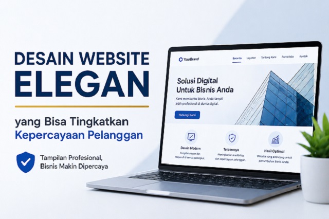 Desain Website Elegan